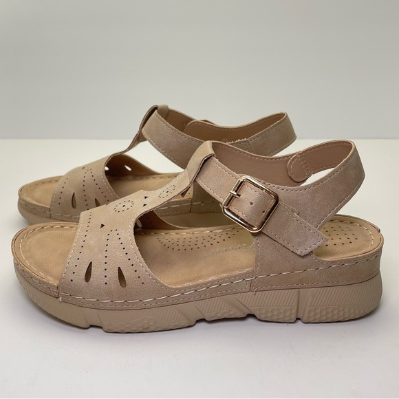 Forever Ladies Comfort Sandals Size 8 - Picture 9 of 9